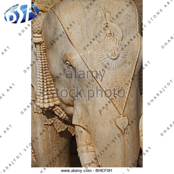 Sandston Large Elephant Statue