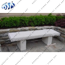 100% natural material (marble sandstone patio bench, Color : rainbow