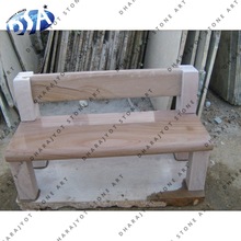 100% natural material (marble tsumago marble sandstone benches, Color : teak