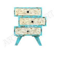 Antique Solid Wood Retro style Nightstand,, Feature : Durable, Antique. unique, Vintage, Strong