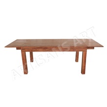 Mid Century Solid Rose Wood Extendable length dining table,
