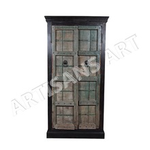 Old Door Antique Wooden Almirah,, Style : Vintage Home Furniture