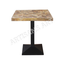 Parquet Wooden Table