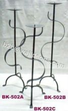 Wrought Iron Candle Stand
