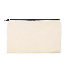 canvas cotton cosmetic bag