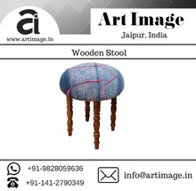 Living room furniture wooden bar stool, Size : 40 cms X 40 cms x 50 cms