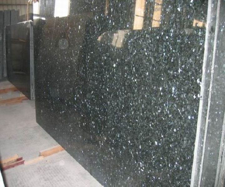 Polished Black Pearl Granite, for Flooring, Wall Cladding, Kitchen etc., Staircase, Size : 12x16ft