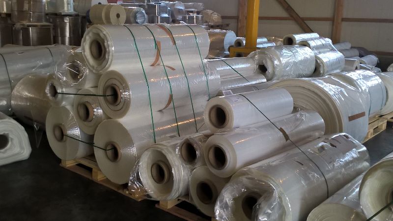 Unprinted Rolls On Pallets