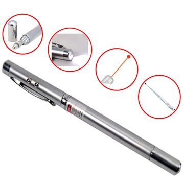 Metal Laser Light Pen, Color : white