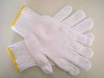 Cotton Knitted Plain Gloves, Size : M