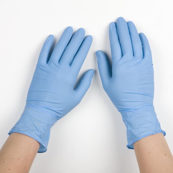 Plain Rubber Gloves, Size : M