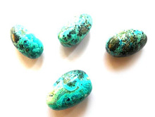 Azurite Free Form Shape Tumble Smooth Loose Gemstone