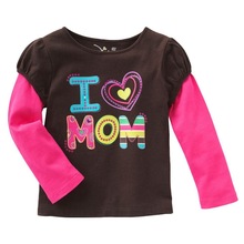 Baby girls shorts sleeve t shirt, Feature : Anti-Shrink, Anti-wrinkle, Breathable, QUICK DRY