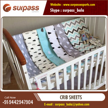 Muslin Baby Fitted Crib Sheet