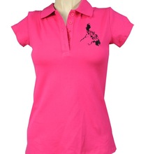 Women sexy polo shirts, Feature : Anti-Shrink, Anti-wrinkle, Breathable, QUICK DRY