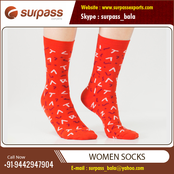 100% Cotton Women Socks, Age Group : Adults