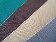 Waterproof Cotton Canvas Fabric, for Cover, Curtain, Military, Raincoat, Tent, Technics : Woven