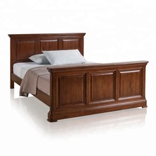 wood queen size bed