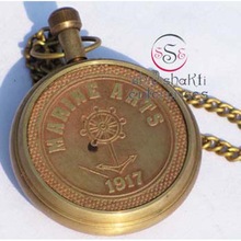 Brass Pocket Watch,