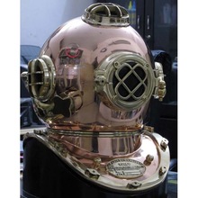 SSE Metal Copper Divers Helmet, Style : Nautical