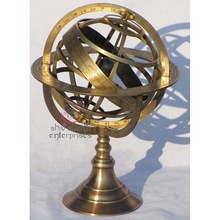 Metal Nautical Brass Armillary Sphere