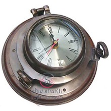 Nautical Ship Porthole Clock,