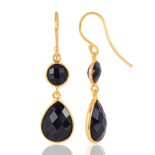 Aliexpress Best Quality Black Onyx Gemstone, Style : Dangling