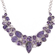 Jewels Artisan Purple Colour Natural Amethyst