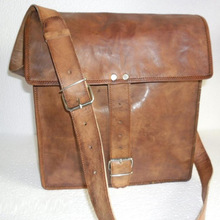 HV Leather Messenger Bag