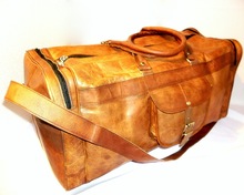 Handicraft Villa Vintage Leather Travel Bag