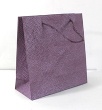 Camelon Exports Embossed paper Bags, Color : Purple