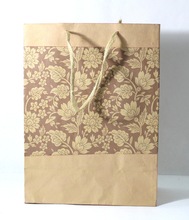 Foil fancy design paper bag, for Gift, Feature : Handmade