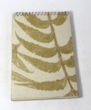 Hemp paper handmade recycled creme leaves, Color : Cream