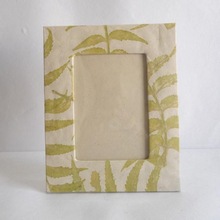 Hemp paper photo frame