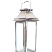 Metal Colonial Rectangular Candle Lantern, Style : Modern