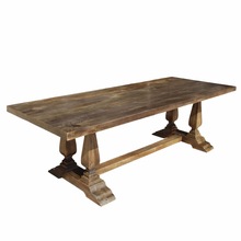 Rustic Solid Wood Six Seater Dining Table