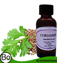 Coriander essential oil, Purity : 100 %