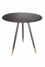 IORN TABLE WITH STONE TOP