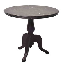 Iron Marble Round Top Table