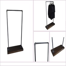 SONU HANDICRAFTS Metal Iron Wooden Clothes Stand