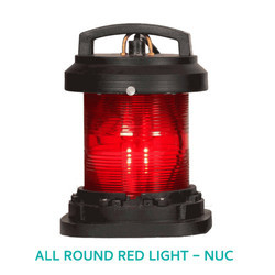 All Round Red Navigation Light, Voltage : 230V