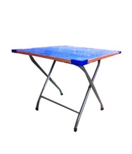 Plastic cafe table, Color : Customized