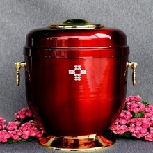 Beautiful Large Red Funeral Urns