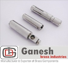 GBI Electrical Brass Plug Pin, for Industrial, Rated Voltage : 100-250V