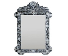 Mother of Pearl Inlay Mirror Frame, Size : 70X120
