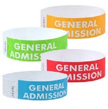 SP 400 Event Wristband Synthetic Paper, Pulp Material : Mixed Pulp
