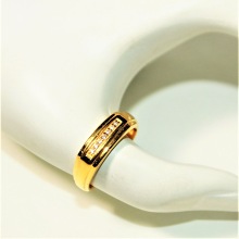 Diamond Gold Ring, Gender : Unisex