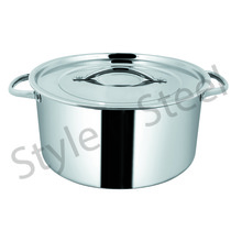 Stainless Steel Steamer Stock Pot, Feature : Eco-Friendly