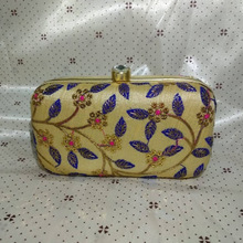 Pci Square silk Ladies Clutch Purse, for Formal, Size : 7x10inch, 5x7inch, 3x5inch