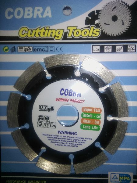 Coated marble cutting blades